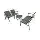 thumbnail image 2 of Juego Set Terraza Portofino 4 Piezas Con Cojin Northwest gris Tamano Unico, 2 of 5