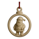 thumbnail image 1 of Adorno para el árbol de Navidad- Santa Claus Circular, 1 of 2