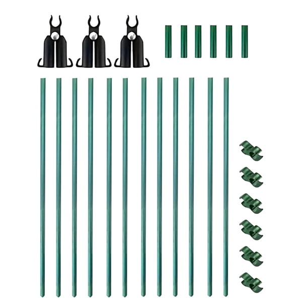 Enrejado Para Pepinos, Soporte Para Cultivo De Plantas, Para Camas Elevadas, Verduras, Flores, Tubo De Jardín De 0,8 Cm De Grosor.