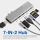 thumbnail image 3 of Hub USB C Verbatim 7 en 2 para MacBook Pro con PD de 100 W, 3 of 8