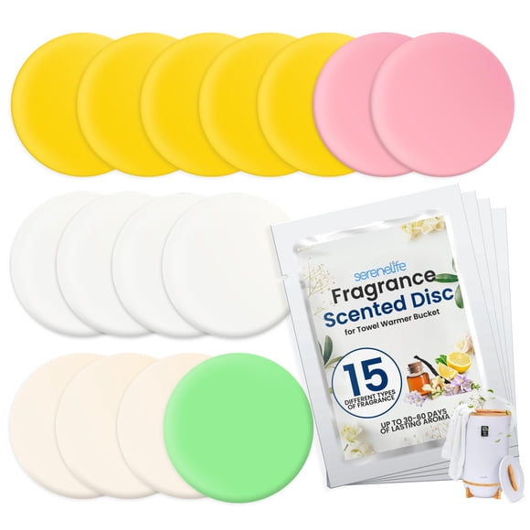 Juego de Discos Aromáticos SereneLife de Fragancias de Larga Duración x15