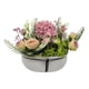 thumbnail image 1 of Planta Artificial Macetero Ceramica Blanco Arreglo Floral rosa, 1 of 6