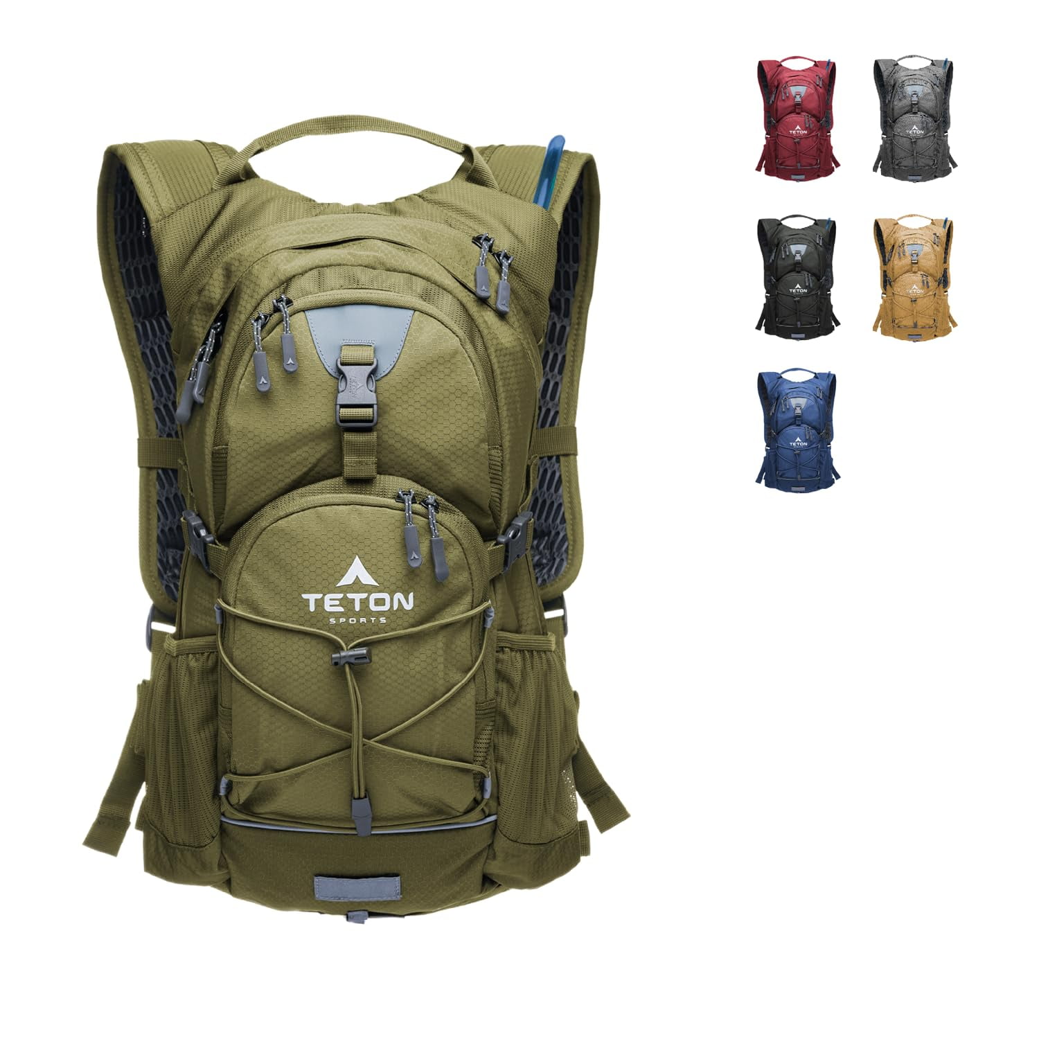 Mochila De Hidratación Teton Sports Oasis De 22 Litros Con Bolsa De Agua De 3 Litros