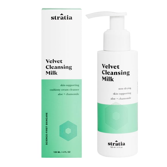 Crema limpiadora facial Stratia Velvet Cleansing Milk 120 ml