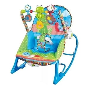 Genérico - Silla Bebe Con Vibracion Color Azul