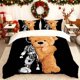 thumbnail image 1 of Teddy Bear Mechanical Fusion Printed Duvet Cover Set Is a Practical Trio Made from Soft And Comfortable Materials That Provide a Cozy Sleeping Experience Suitab, 1 of 1