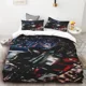 thumbnail image 2 of Duvet Cover Set Spiderman Bedding Set 100% Polyester 3D Cartoon Pillowcase Queen Size Quilt Comfort Cover Kids Boys Gift, 2 of 5