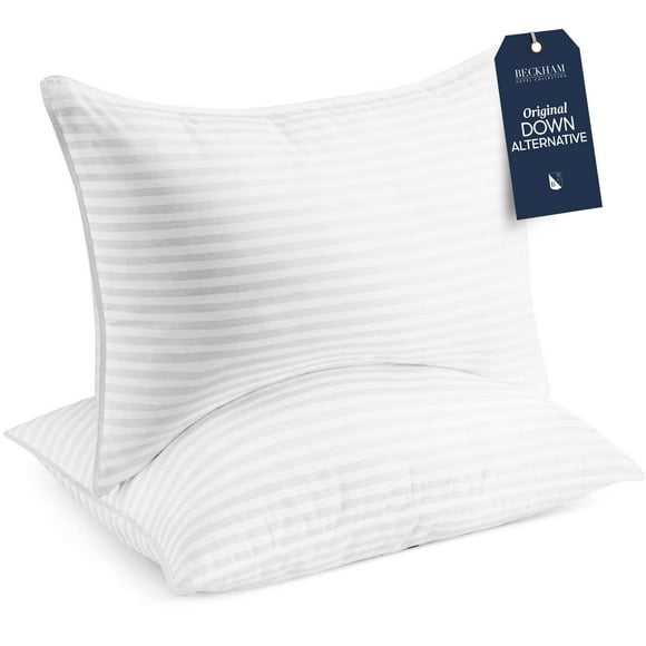 Juego de 2 almohadas de cama Beckham Hotel Collection Queen Size