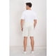 thumbnail image 2 of Short Hombre Bermuda Calce Holgado Tipo Lino Pantalon Corto 7144, 2 of 2