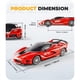thumbnail image 2 of Auto Control Remoto BEZGAR Ferrari FXXK EVO 124 Rojo, 2 of 3