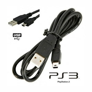 Genérico - Cable Mini Usb V3 Para Control Playstation Joystick Ps3, Cámara, Micrófono, Otros