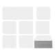 thumbnail image 1 of 30 imanes de sublimación en blanco para refrigerador, flexibles, para manualidades, pizarra blanca térmica Cuadrado, 1 of 5