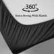 thumbnail image 5 of Juego de sábanas SONORO KATE Queen 1800 hilos negro, 5 of 6