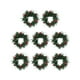 thumbnail image 1 of 8 Uds. Corona De Anillo Con Vela, Corona Decorativa De Vegetación Para Fiesta, Mesa, Pascua, 1 of 5