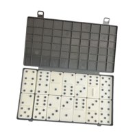 Bothyi - Juego De Dominó Doble 6 Con Puntos En Relieve Para Adolescentes Ciegos Y Personas Con Discapacidad Visual.