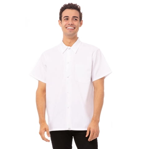 Camisa Chef Works Utility Cook Blanca 5Xl