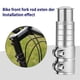 thumbnail image 3 of Extensor de potencia de horquilla de bicicleta, adaptador de elevador de manillar de bicicleta, adaptador de cabeza de aleación de aluminio, para bicicleta de montaña, bicicleta de carretera y MTB, 3 of 5