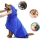 thumbnail image 4 of Albornoz para perros, suave, súper absorbente, de microfibra de lujo, con capucha y cinturón para perros grandes, medianos y pequeños., 4 of 8