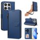 thumbnail image 1 of Funda con Billetera para [Xiaomi 17] con Bolsillo Zipper y Tarjetero Azul, 1 of 6