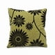 thumbnail image 1 of Fundas de Cojín con Diseños y Colores 43x43 cm - Girasol Verde, 1 of 2