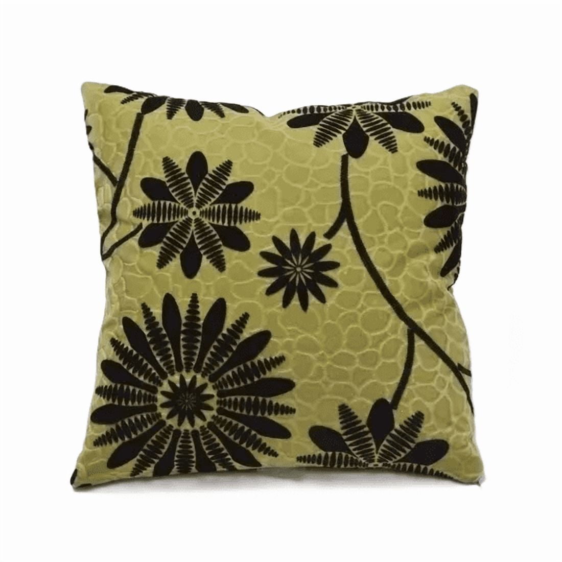 Genérico - Fundas De Cojín Con Diseños Y Colores 43x43 Cm - Girasol Verde