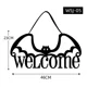 thumbnail image 1 of Puerta De Halloween Decoraciones Colgantes De Madera, 1 of 5