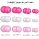 thumbnail image 2 of Juego de faroles de papel Zilue, 24 unidades, para bodas y fiestas de cumpleaños, 2 of 7