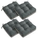 thumbnail image 1 of Cojines para silla AMCATON, paquete de 4, 48 x 48 cm, espuma gris, 1 of 9