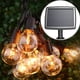thumbnail image 1 of Guirnaldas solares PERFECTDAY G40 de 8,2 m, 25 bombillas, impermeables, 1 of 8