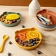 thumbnail image 3 of 2 Piece Silicone Plates Set With Spoon For Babies Kids Toddlers, Baby Food Plates With Suction, BPA-Free,Microwave, Dishwasher & Oven Safe-Infant Feeding Bowls, 3 of 4