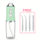 thumbnail image 1 of Water Dental Flosser Oral Irrigator With 3 Modes With 4 Nozzles, Waterproof Rechargeable Portable Powerful Battery For Travel & Home, 1 of 3