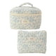 thumbnail image 2 of 2x Estuche Cosmético Organizador De Maquillaje Con Asa De Transporte Bolsa De Maquillaje Multiusos, 2 of 5