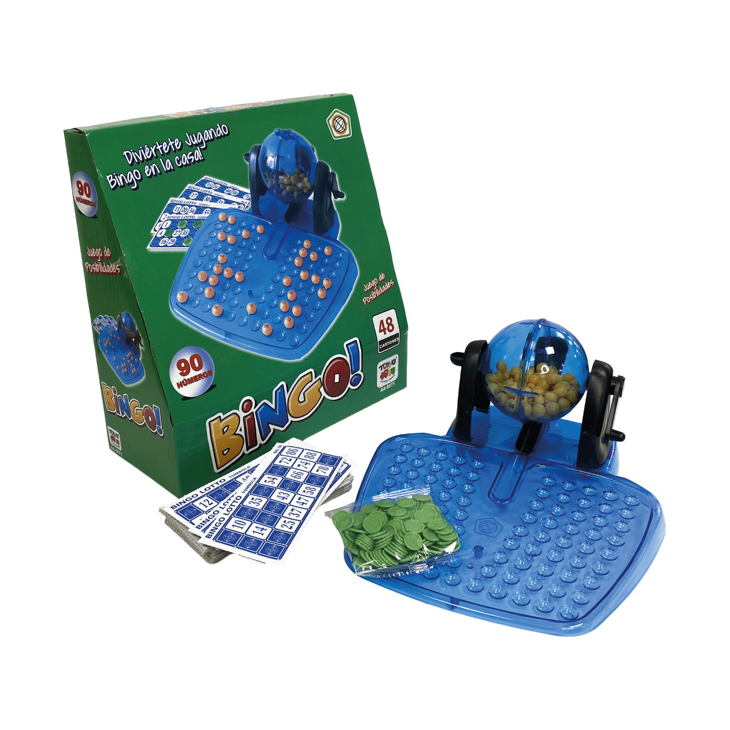 Juego De Mesa Bingo Mediano - Toyng