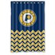 thumbnail image 1 of Cortina de ducha de los Indiana Pacers, juego de cortina de baño con ganchos, tamaño 60 x 72 pulgadas, 1 of 3