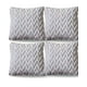 thumbnail image 1 of Pack De 4 Fundas De Cojines Diseño Espiga 45cm X 45 Cm Gris, 1 of 4