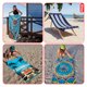 thumbnail image 5 of Toalla Baño Y Playa Secado Rápido 150x75cm Diseños Variados azul, 5 of 7
