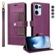 thumbnail image 1 of FOXDOCK Funda tipo Cartera para OPPO Reno 14 5G – Cubierta de Cuero PU con Múltiples Ranuras, Bolsillo para Efectivo y Correa de Muñeca, 1 of 6