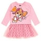 thumbnail image 1 of Vestido Paw Patrol Skye para niñas pequeñas, de felpa francesa, rosa, 4T, 1 of 3