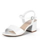 thumbnail image 5 of Sandalia Casual Taco Blanca Mujer Weide GH64, 5 of 9