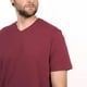 thumbnail image 3 of Polera Cuello V gris oscuro L, 3 of 5
