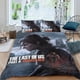 thumbnail image 2 of The Last of Us Conjunto de sábanas temático, trío de piezas, cómodo y amigable con la piel, diseño único, regalo de decoración para el hogar para familiares, amigos y fans,140X210cm, 2 of 6