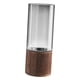 thumbnail image 3 of Florero Moderno Base De Madera Cilindro Floreros Centro De Mesa Florero De Vidrio L, 3 of 5