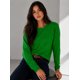 thumbnail image 1 of Polera Manga Larga Cuello Redondo 250g Basica Unisex Algodon Verde L-xl Lisa, 1 of 3