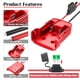 thumbnail image 3 of Adaptador Power Wheel Para Batería Milwaukee M18 De 18 V, 3 of 7
