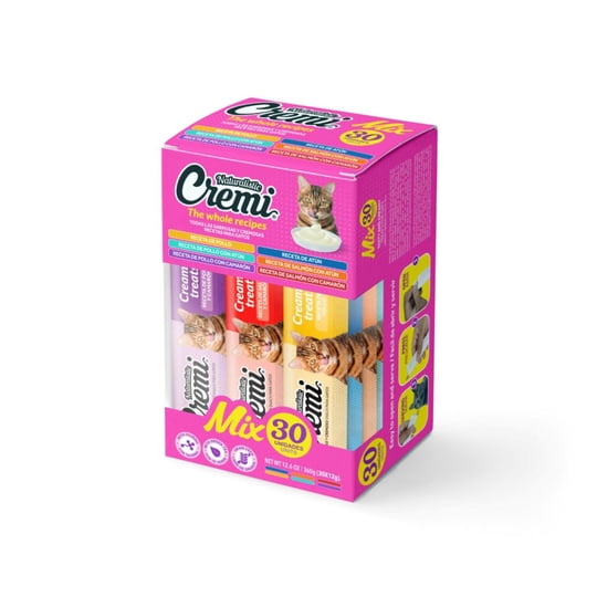 Snack Gato Líquido Variedades Caja 360 g Naturalistic