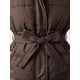 thumbnail image 5 of INSPIRE CHIC Chaleco Acolchado para Mujer con Cinturón y Cuello Alto Cremallera Ligera Chaqueta Acolchada Café Mediano, 5 of 6