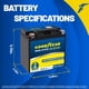 thumbnail image 2 of Batería Goodyear GYTX14 12V 16Ah 210 CCA AGM, 2 of 8