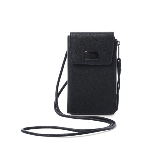 Portacelular Smooth Mujer Con Rfid Blocker Negro Totto