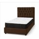 thumbnail image 1 of Cama premium 1,5 plazas más colchón, color café, 1 of 2