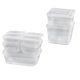 thumbnail image 2 of Caja Para Casa De Muñecas A Escala 1:12, 9 Piezas, Accesorios De Decoración Para Comedor Diminuto, Transparente, 2 of 5